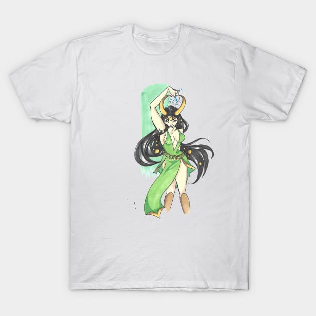 Lady Loki Magic T-Shirt by Geeky Gimmicks